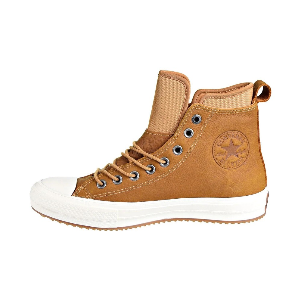 Converse Chuck Taylor All Star‎ Waterproof Hi-Boot Raw Sugar Leather M 6 W 8 NEW
